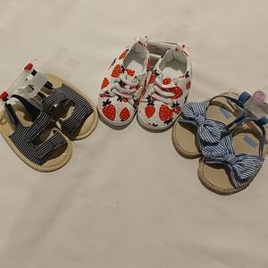 Baby Carter's Sandals bundle